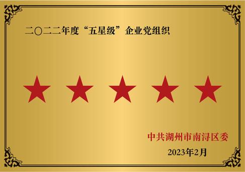 2022年度五星级企业党组织--DKEQ--werd-bekroond-de-Vijfsterren-Enterprise-Partij-Organisatie-van-2022